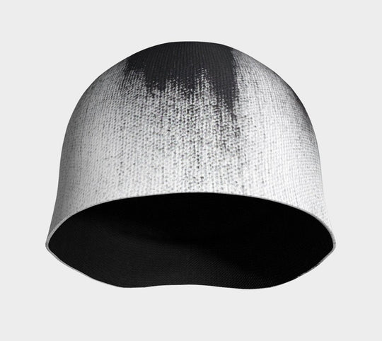 Vue intérieure de la tuque révélant la doublure noire en bambou.