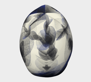 Blue Feathers Beanie