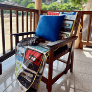 Mixtapes Beach and Travel Towel