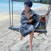 Mixtapes Beach and Travel Towel