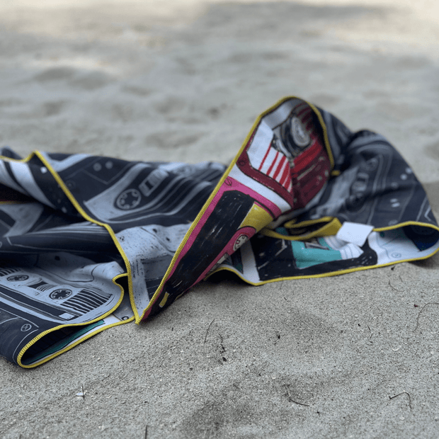 Mixtapes Beach and Travel Towel