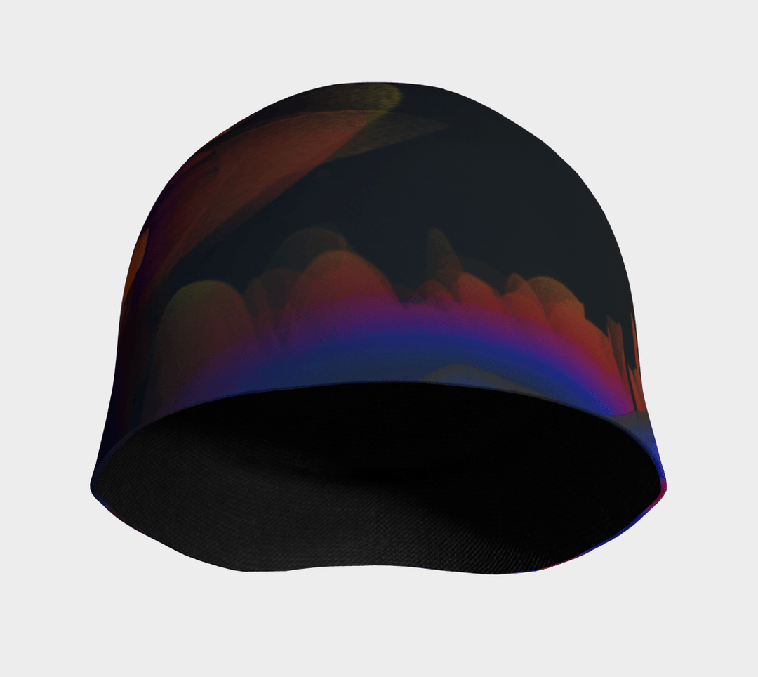 Mushroom Blue and Red Beanie