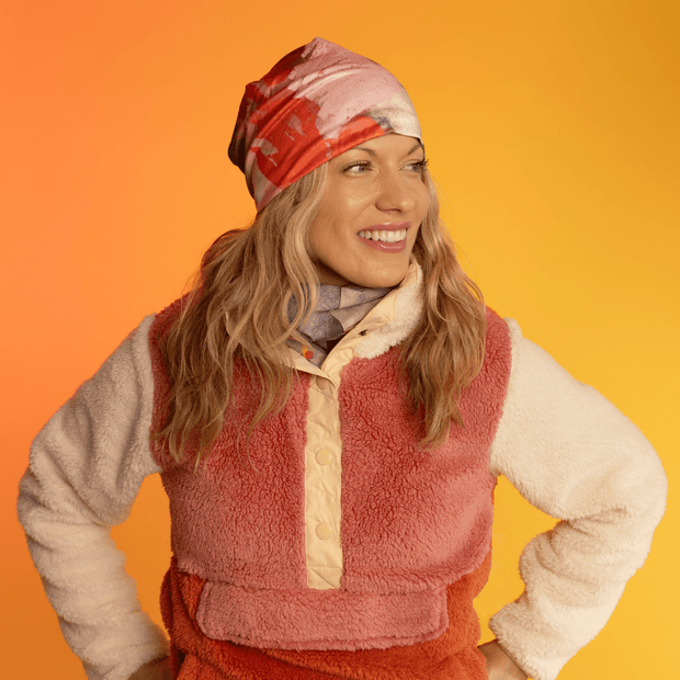 Pink & Flames Beanie