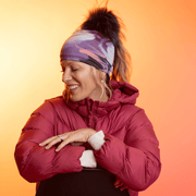 Ponytail Tulips Beanie With Black Pompom