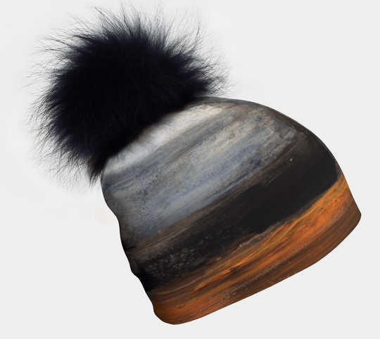 Tuque à pompon Noir Rusty 