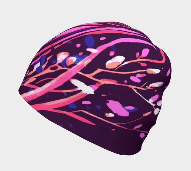 Owl Magenta Beanie