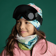 Lalita's ARt Shop hats are the best ski and snowborading beanies ! With their bamboo lining it's the softes toque ever ! Fleurs Pastel showcases a floral pattern 